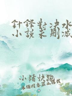 针锋对决水千丞小说未删减