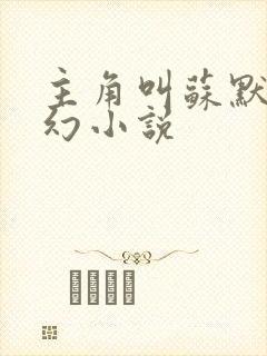 主角叫苏默的玄幻小说