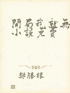 开局我就无敌了小说免费