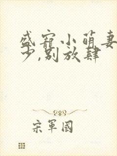 盛宠小萌妻:墨少,别放肆