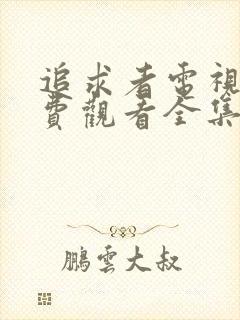 追求者电视剧免费观看全集高清