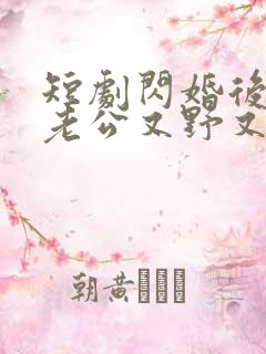 短剧闪婚后财阀老公又野又欲