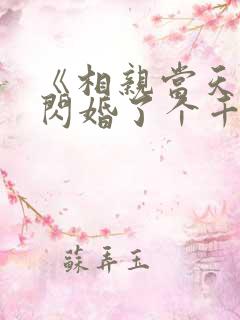 《相亲当天:我闪婚了个千亿富翁》