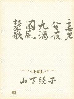 楚国九公主楚倾歌风漓夜免费阅读