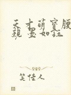 天才萌宝腹黑娘亲 墨如钰