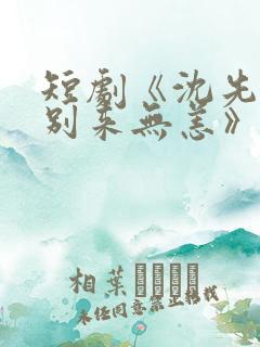 短剧《沈先生,别来无恙》在线看