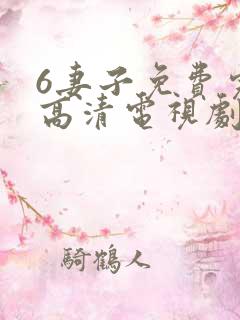 6妻子免费完整高清电视剧在线看