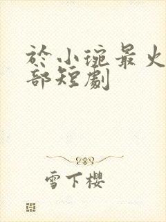 于小琬最火的十部短剧