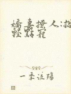 娇妻撩人:总裁轻点宠