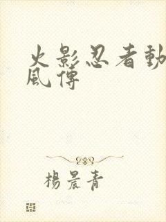 火影忍者动画疾风传