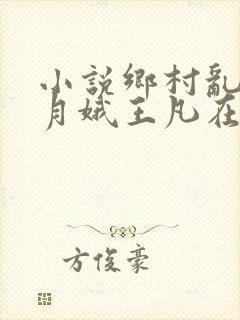 小说乡村乱情林月娥王凡在线阅读