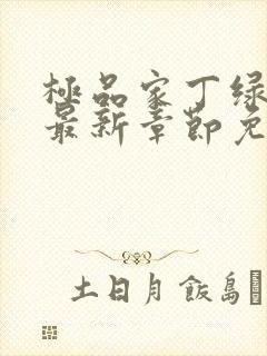 极品家丁绿帽版最新章节免费阅读