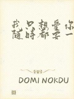 我只想爱你爱你随时都要一起歌词