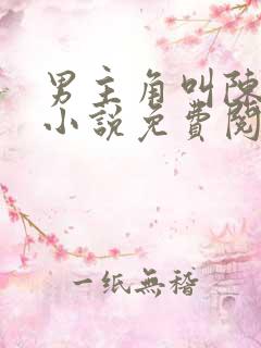 男主角叫陈平的小说免费阅读