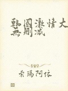 韩国激情大合集无删减