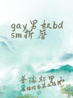 gay男奴bdsm折磨