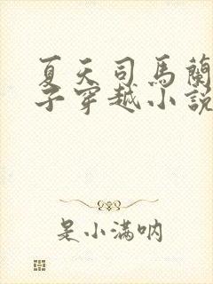 夏天司马兰九皇子穿越小说
