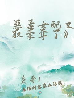 恶毒女配又被强取豪夺了》
