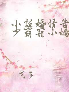 小说婚情告急顾少霸宠小娇妻