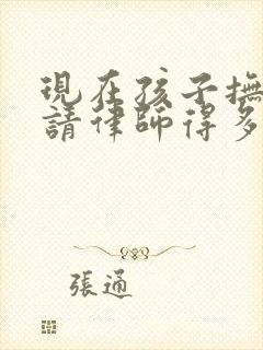 现在孩子抚养权请律师得多少钱