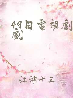 49日电视剧韩剧