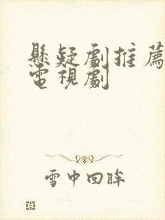 悬疑剧推荐国产电视剧