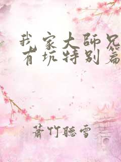 我家大师兄脑子有坑特别篇动画