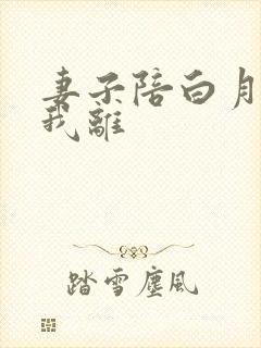 妻子陪白月光,我离