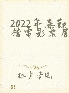 2022年春节档电影票房排行榜