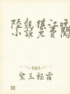 陆观棋江晚林薇小说免费阅读最新章节