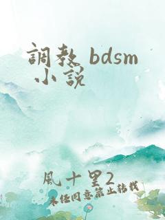 调教 bdsm 小说