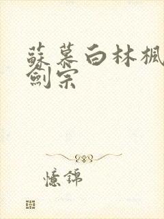 苏慕白林枫神霄剑宗