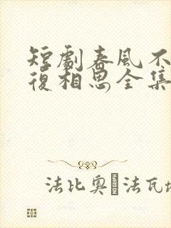 短剧春风不言勿复相思全集