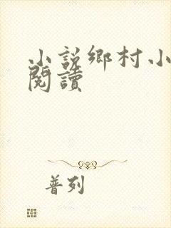 小说乡村小傻医阅读