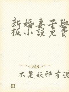 新婚妻子与菜老板小说免费阅读