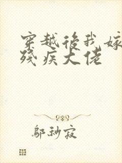 穿越后我嫁给了残疾大佬