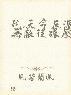 我,天命反派,无敌从碾压男主开始小说