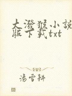 大泼猴小说未删版下载txt