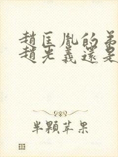 赵匡胤的弟弟叫赵光义还是赵匡义