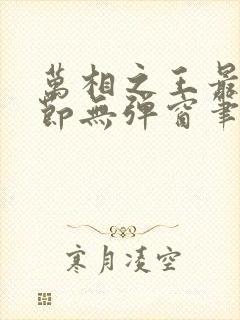 万相之王最新章节无弹窗笔趣阁