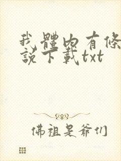 我体内有条龙小说下载txt
