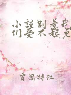 小说别惹我,你们受不起免费阅读全文