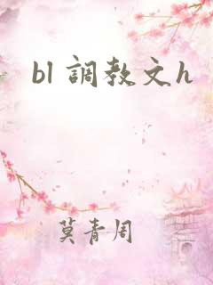bl 调教文h