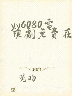 yy6080电视剧免费在线看