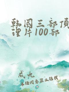 韩国三部顶级推理片100部