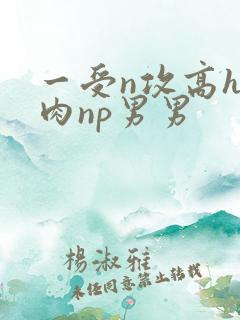 一受n攻高h全肉np男男