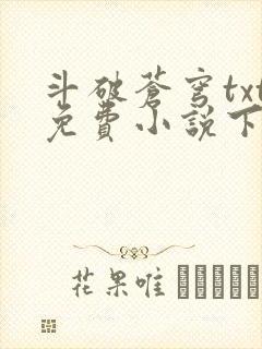 斗破苍穹txt免费小说下载