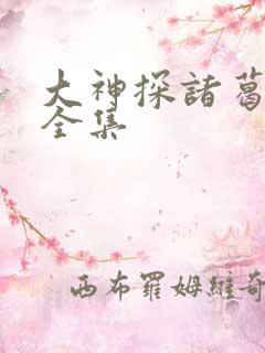 大神探诸葛九九全集