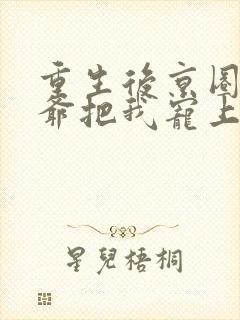 重生后京圈太子爷把我宠上天