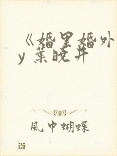 《婚里婚外》by 叶晓井